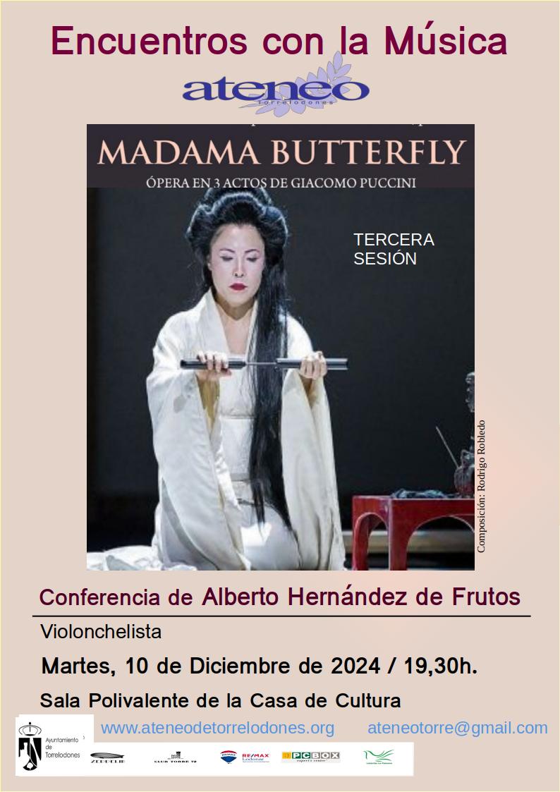 Madama Butterfly. Tercera sesión